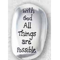 With God All Things Are Possible Thumb Stone